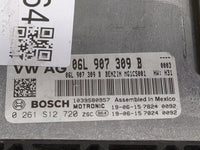 2018-2020 Volkswagen Tiguan PCM Engine Control Computer ECU ECM PCU OEM P/N:06L907309B 0261S12720 Fits Fits 2018 2019 2020 O