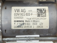 2018-2022 Volkswagen Tiguan Car Starter Motor Solenoid OEM P/N:02M 911 022 F Fits Fits 2018 2019 2020 2021 2022 OEM Used Aut