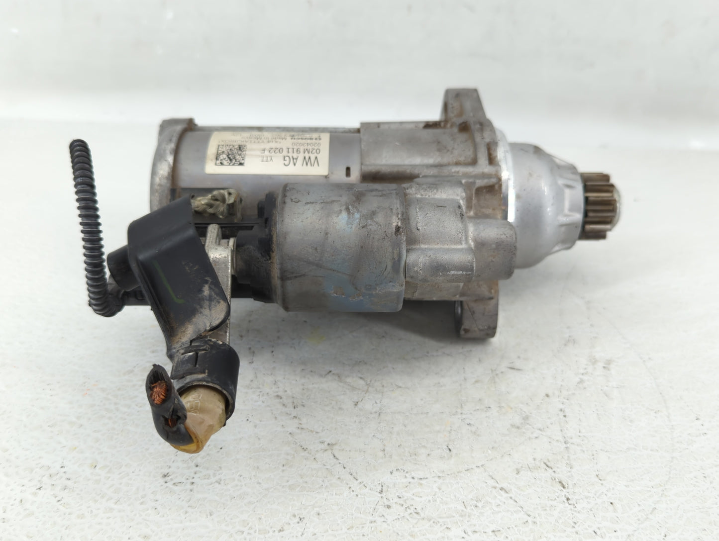 2018-2022 Volkswagen Tiguan Car Starter Motor Solenoid OEM P/N:02M 911 022 F Fits Fits 2018 2019 2020 2021 2022 OEM Used Aut
