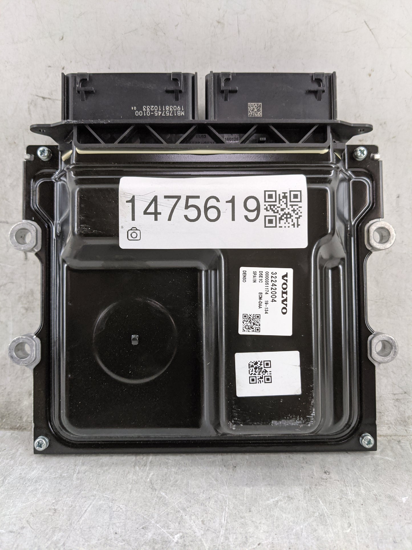 2015-2020 Volvo S60 PCM Engine Control Computer ECU ECM PCU OEM P/N:32242004 0000351174 Fits Fits 2015 2016 2017 2018 2019 2