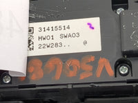 2018-2020 Volvo S90 Master Power Window Switch Replacement Driver Side Left P/N:31415514 Fits Fits 2018 2019 2020 OEM Used A