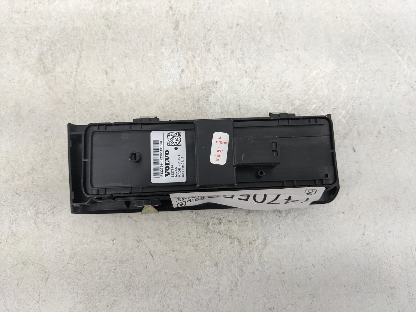 2019-2020 Volvo Xc40 Master Power Window Switch Replacement Driver Side Left P/N:32279441 AJ2AA, P32279441 Fits Fits 2019 20