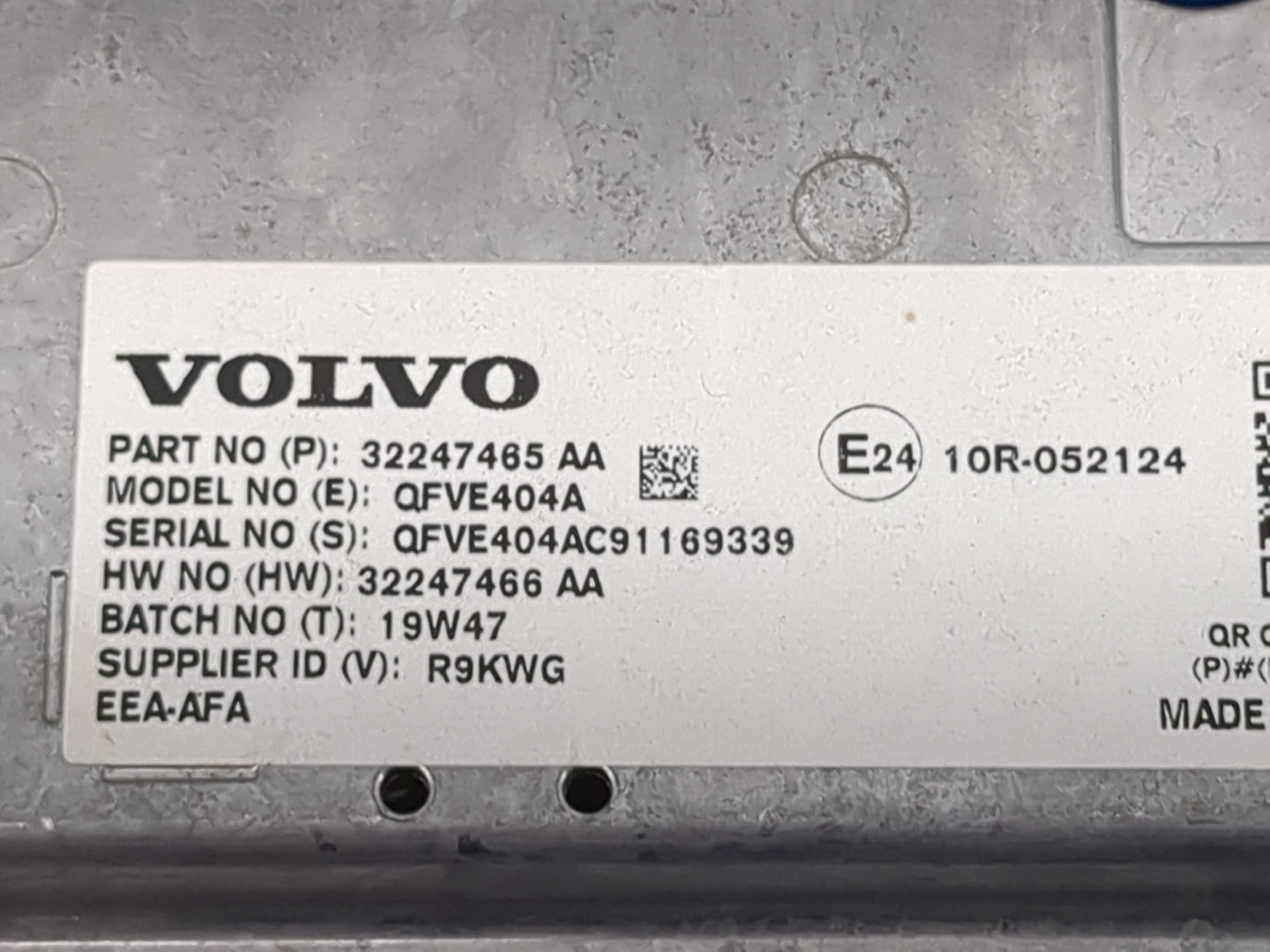 2019-2020 Volvo Xc60 Information Display Screen 1483667 - Oemusedautoparts1.com