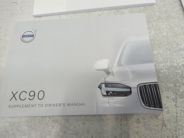 2020 Volvo Xc90 Owners Manual Book Guide OEM Used Auto Parts