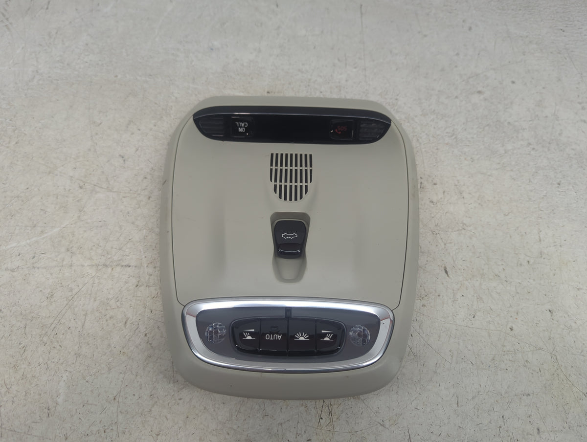 2016-2021 Volvo Xc90 Overhead Roof Console Beige - Oemusedautoparts1.com