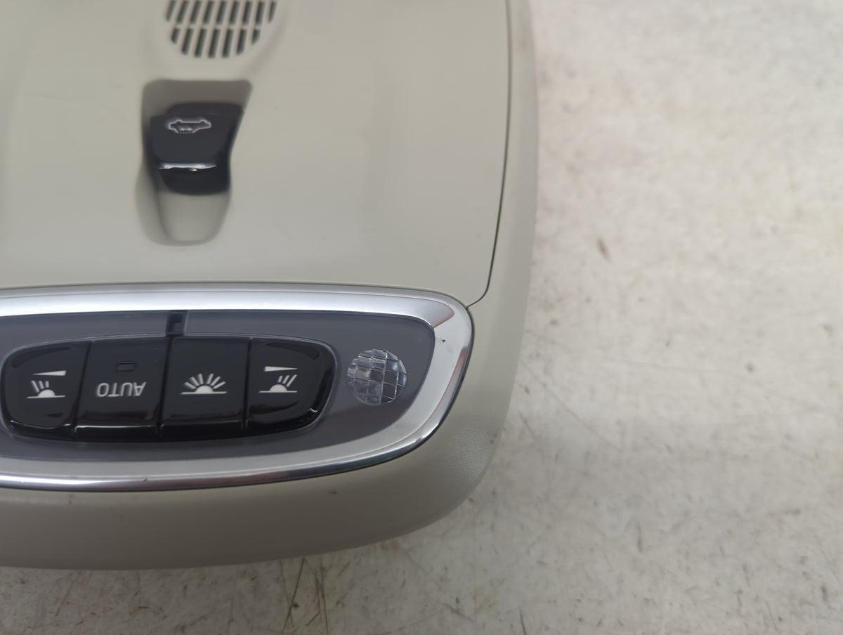 2016-2021 Volvo Xc90 Overhead Roof Console Beige - Oemusedautoparts1.com