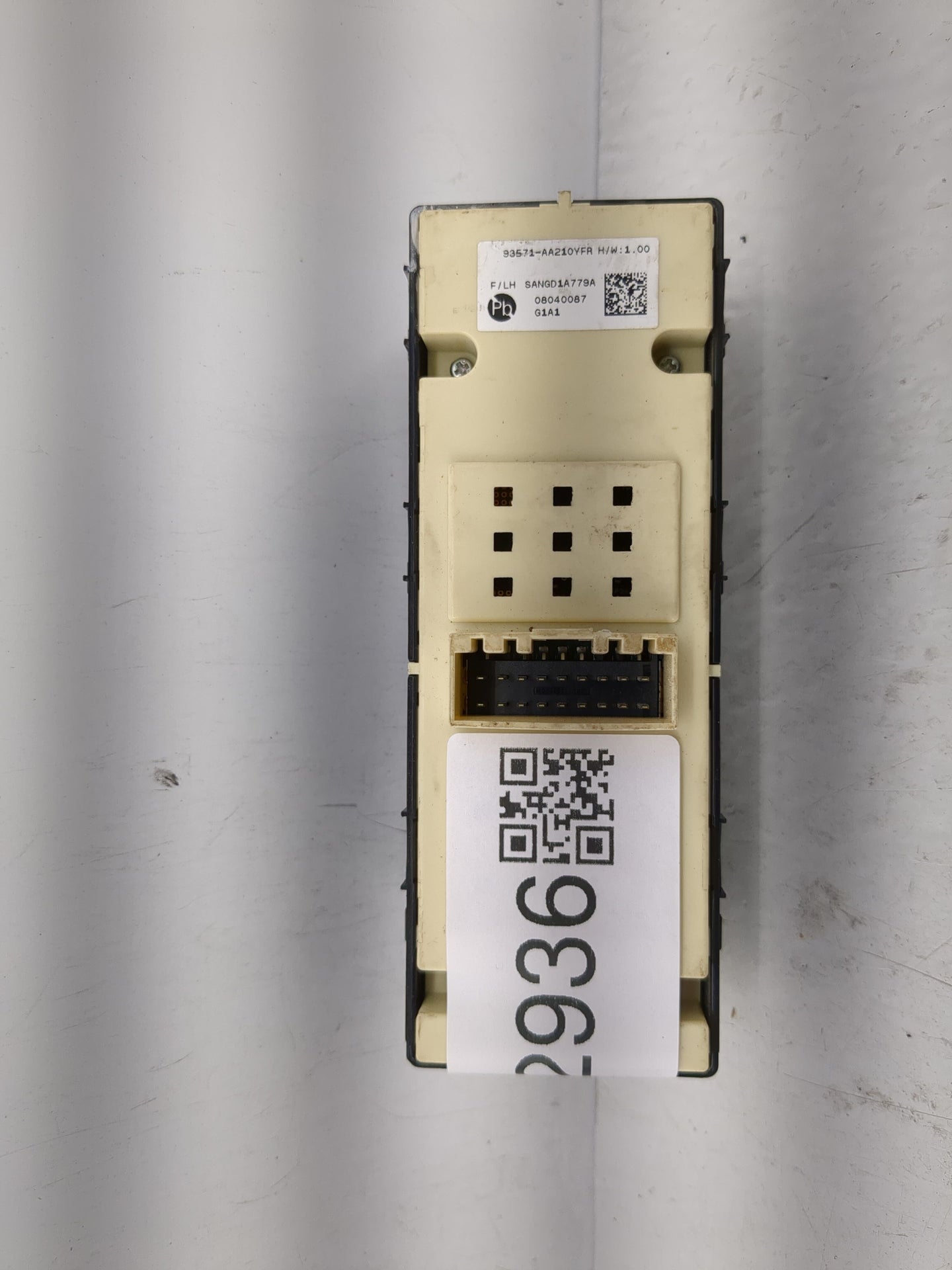 2021-2022 Hyundai Elantra Master Power Window Switch Replacement Driver Side Left Fits Fits 2021 2022 OEM Used Auto Parts - 