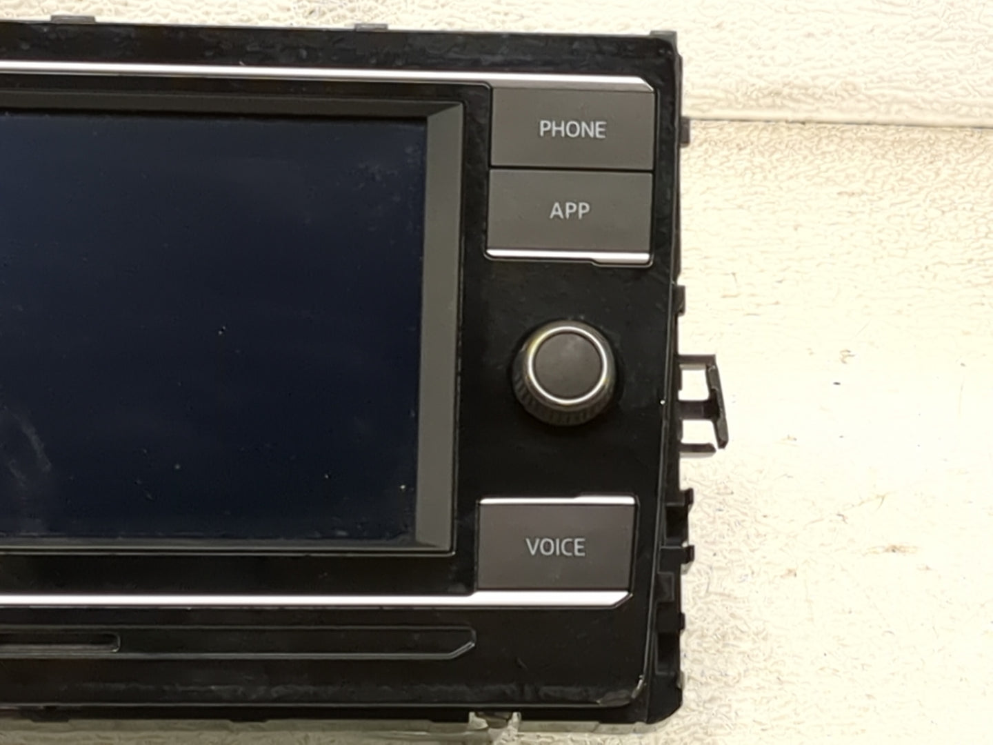 2021 Jetta Radio AM FM Cd Player Receiver Replacement Fits Fits 2020 OEM Used Auto Parts - Oemusedautoparts1.com