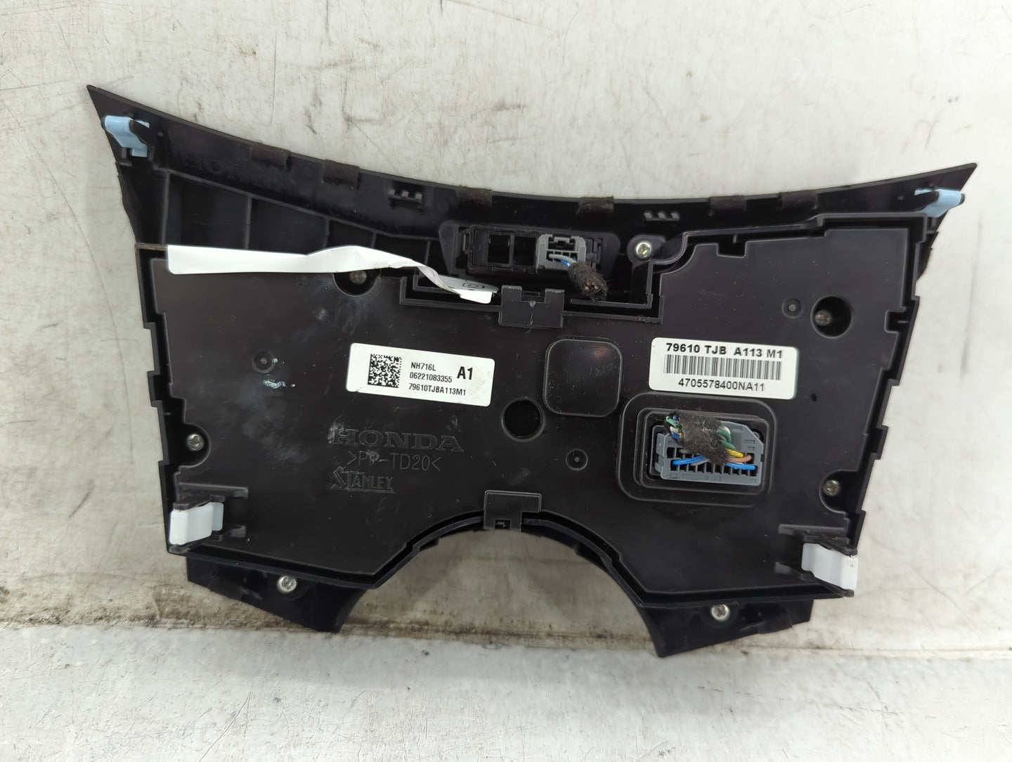 2019-2022 Acura Rdx Climate Control Module Temperature AC/Heater Replacement P/N:79610TJBA113M1 Fits Fits 2019 2020 2021 202