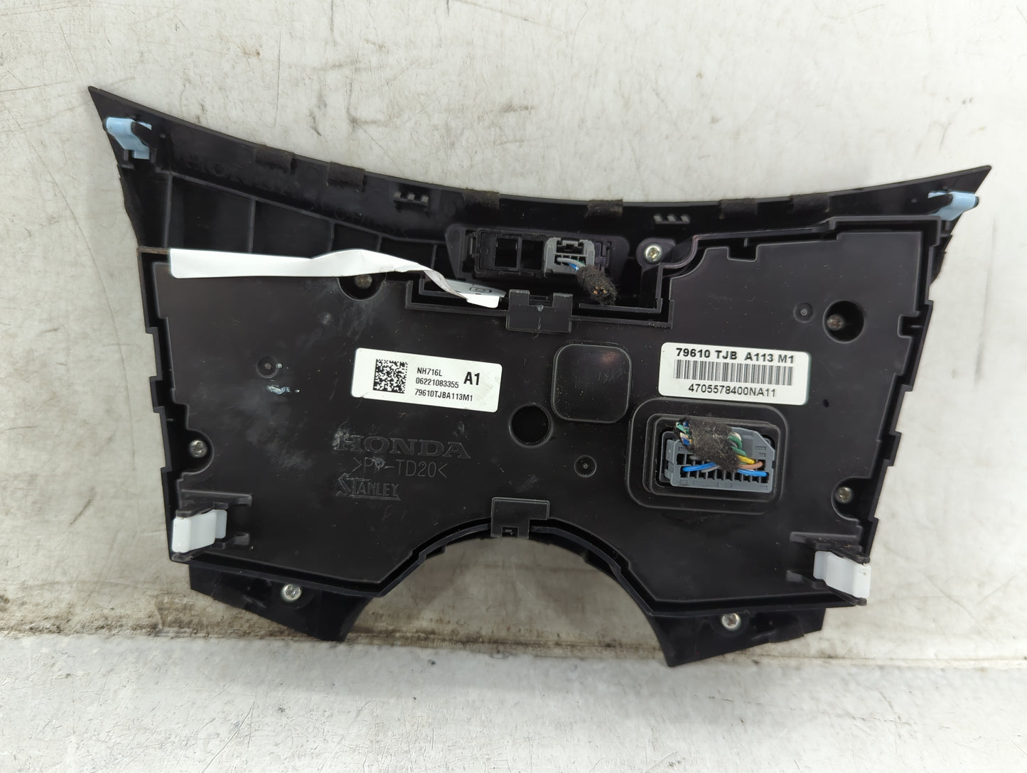 2019-2022 Acura Rdx Climate Control Module Temperature AC/Heater Replacement P/N:79610TJBA113M1 Fits Fits 2019 2020 2021 202