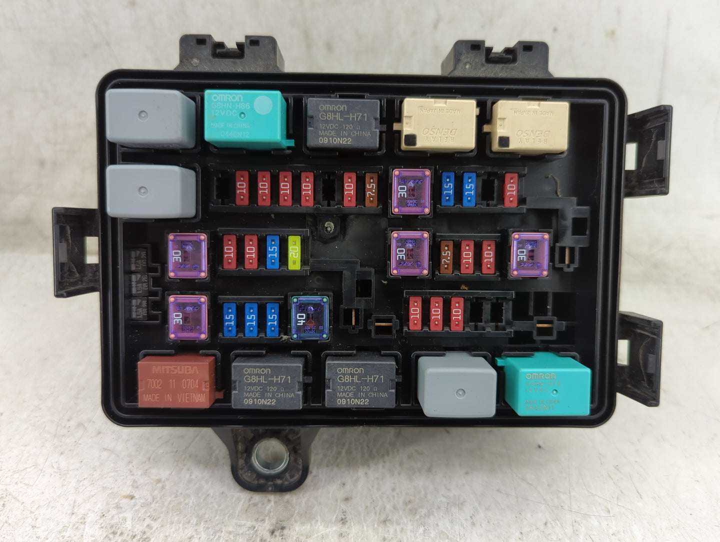 2019-2022 Acura Rdx Fusebox Fuse Box Panel Relay Module P/N:7171-4924-30 Fits Fits 2019 2020 2021 2022 OEM Used Auto Parts -