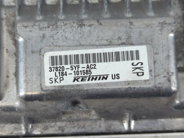 2021 Acura Rdx PCM Engine Control Computer ECU ECM PCU OEM P/N:L184-101585 37820-5YF-AC2 Fits OEM Used Auto Parts
