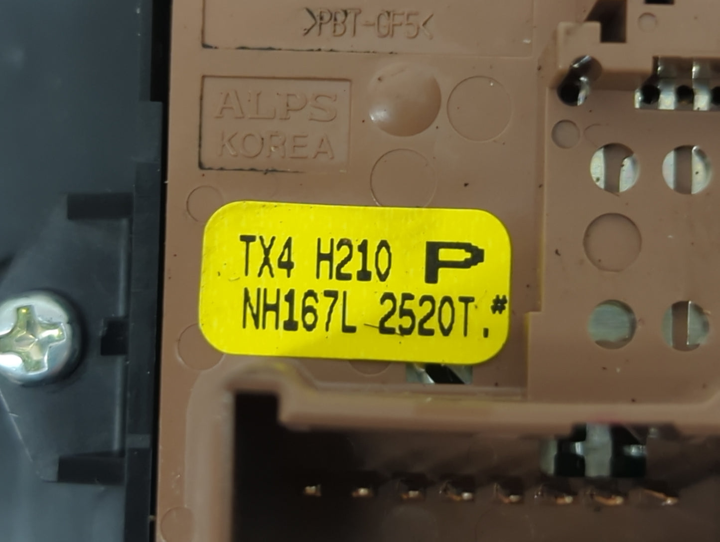 2021 Acura Tlx Master Power Window Switch Replacement Driver Side Left P/N:TX4 H210 NH167L 2520T Fits OEM Used Auto Parts - 
