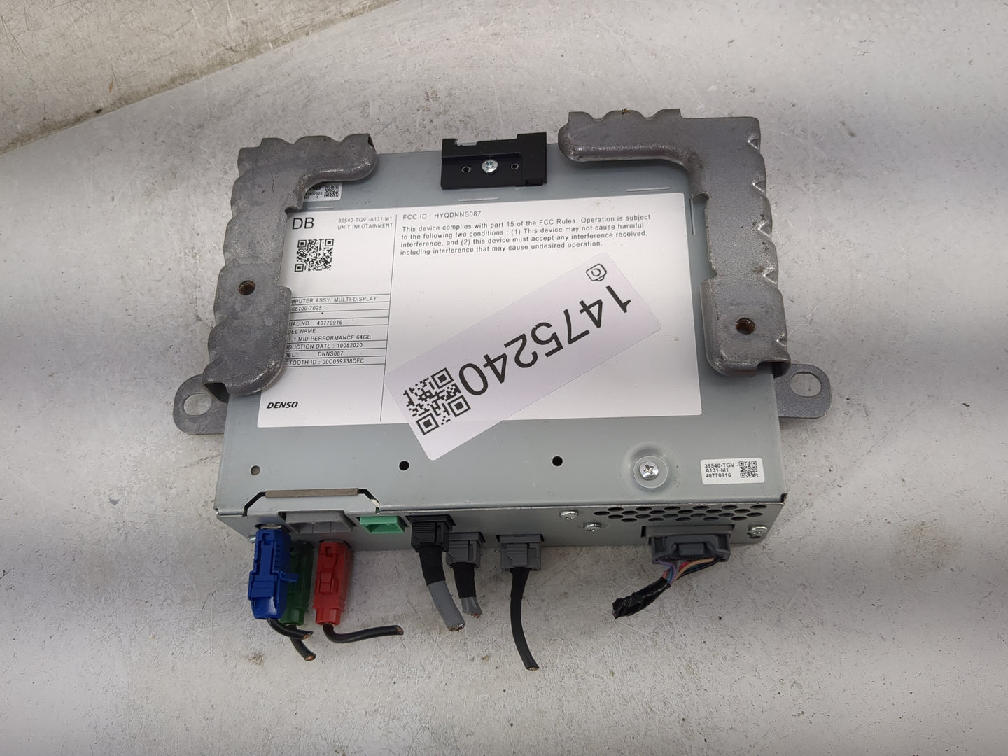 2021-2022 Acura Tlx Tuner Satellite Receiver - Oemusedautoparts1.com