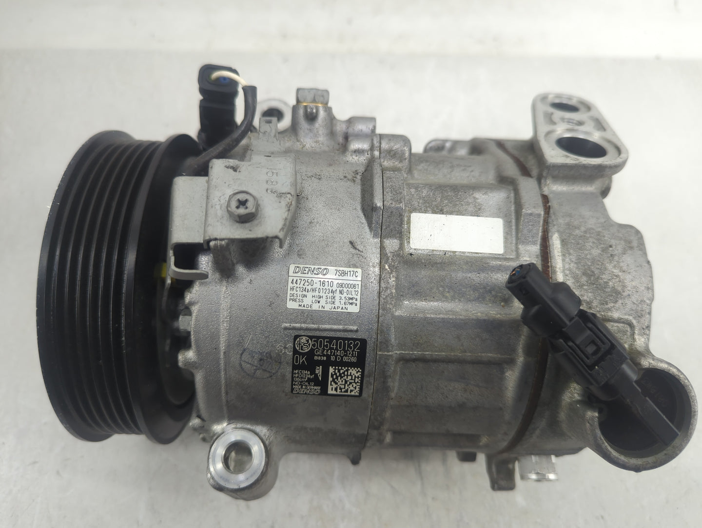 2021 Alfa Romeo Stelvio Air Conditioning A/c Ac Compressor Oem - Oemusedautoparts1.com
