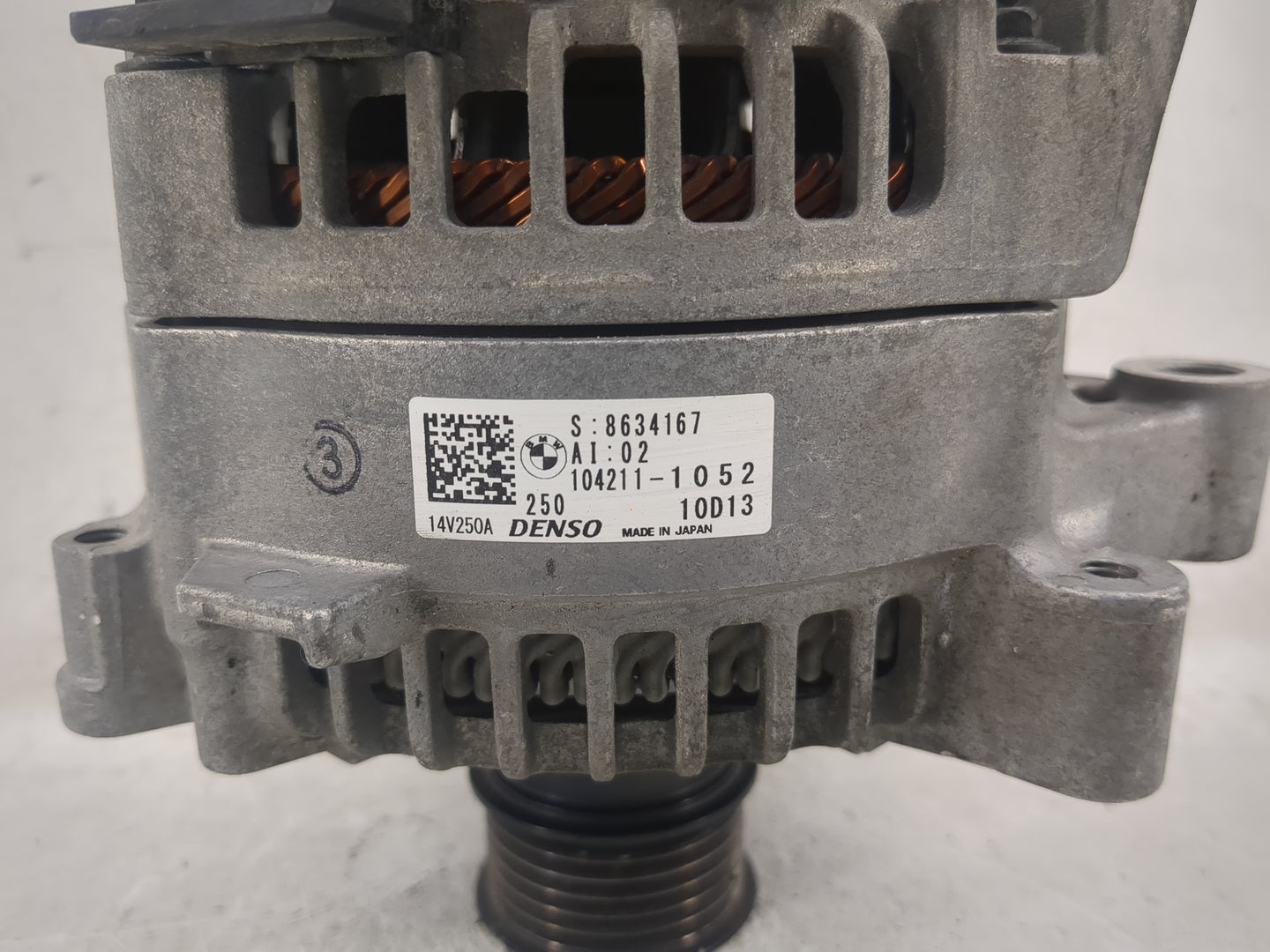 2021 Audi A4 Alternator Replacement Generator Charging Assembly Engine OEM P/N:104211-1052 Fits OEM Used Auto Parts - Oemuse