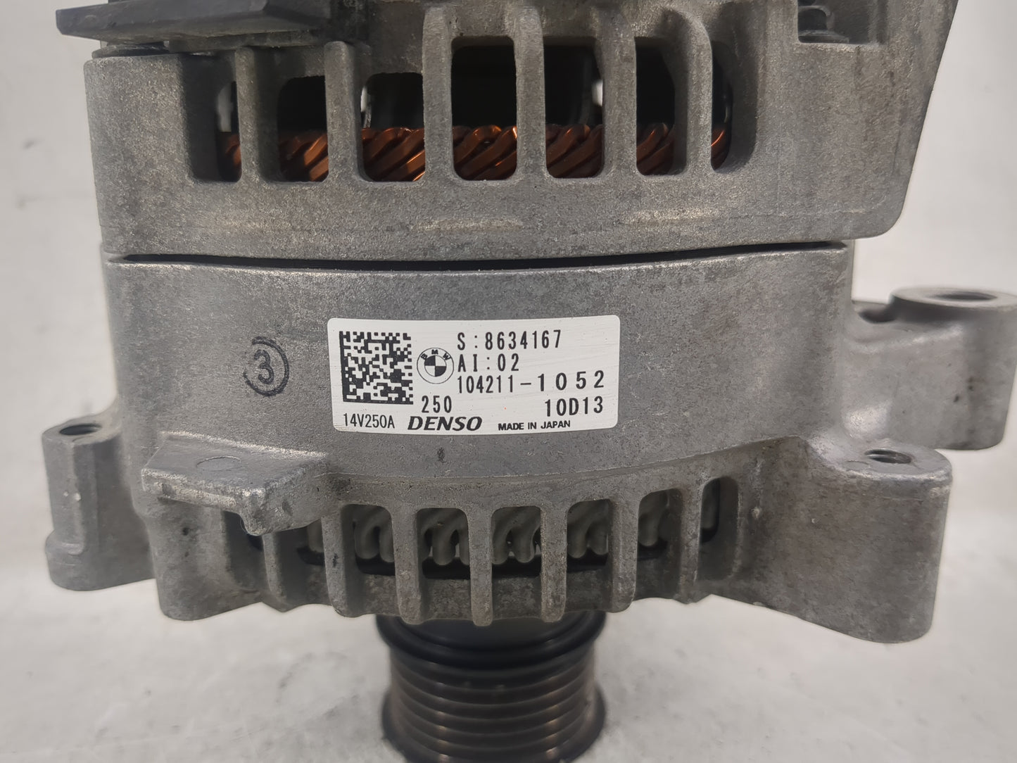 2021 Audi A4 Alternator Replacement Generator Charging Assembly Engine OEM P/N:104211-1052 Fits OEM Used Auto Parts - Oemuse