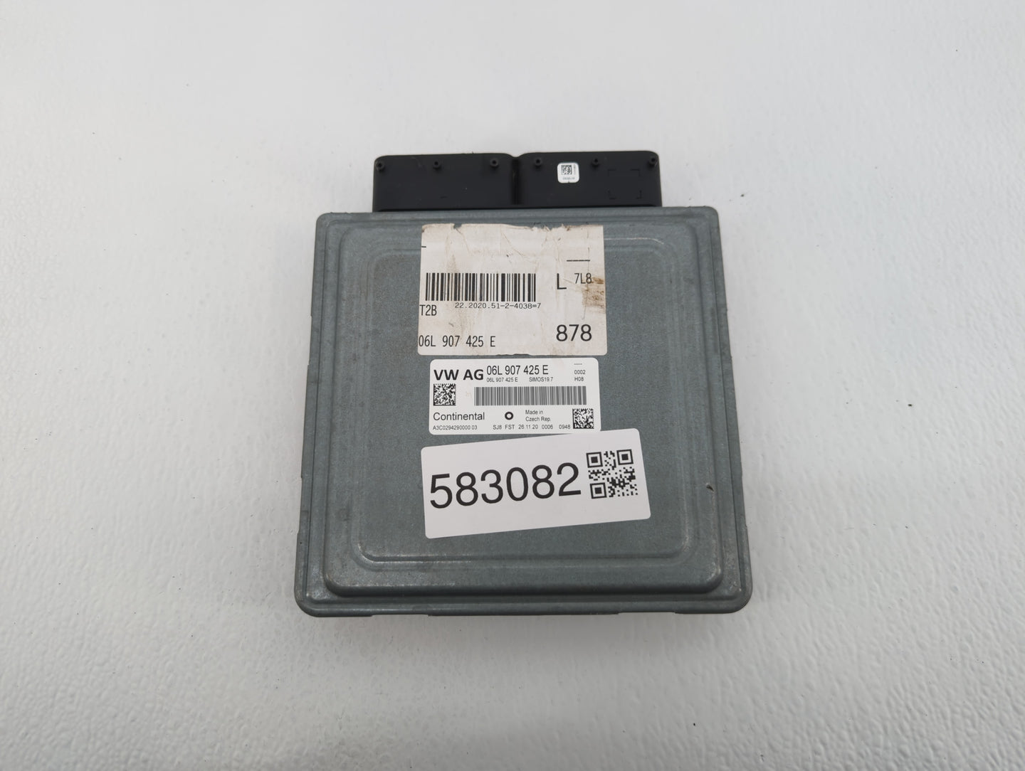 2021 Audi A4 PCM Engine Control Computer ECU ECM PCU OEM P/N:06L 907 425 E Fits OEM Used Auto Parts - Oemusedautoparts1.com