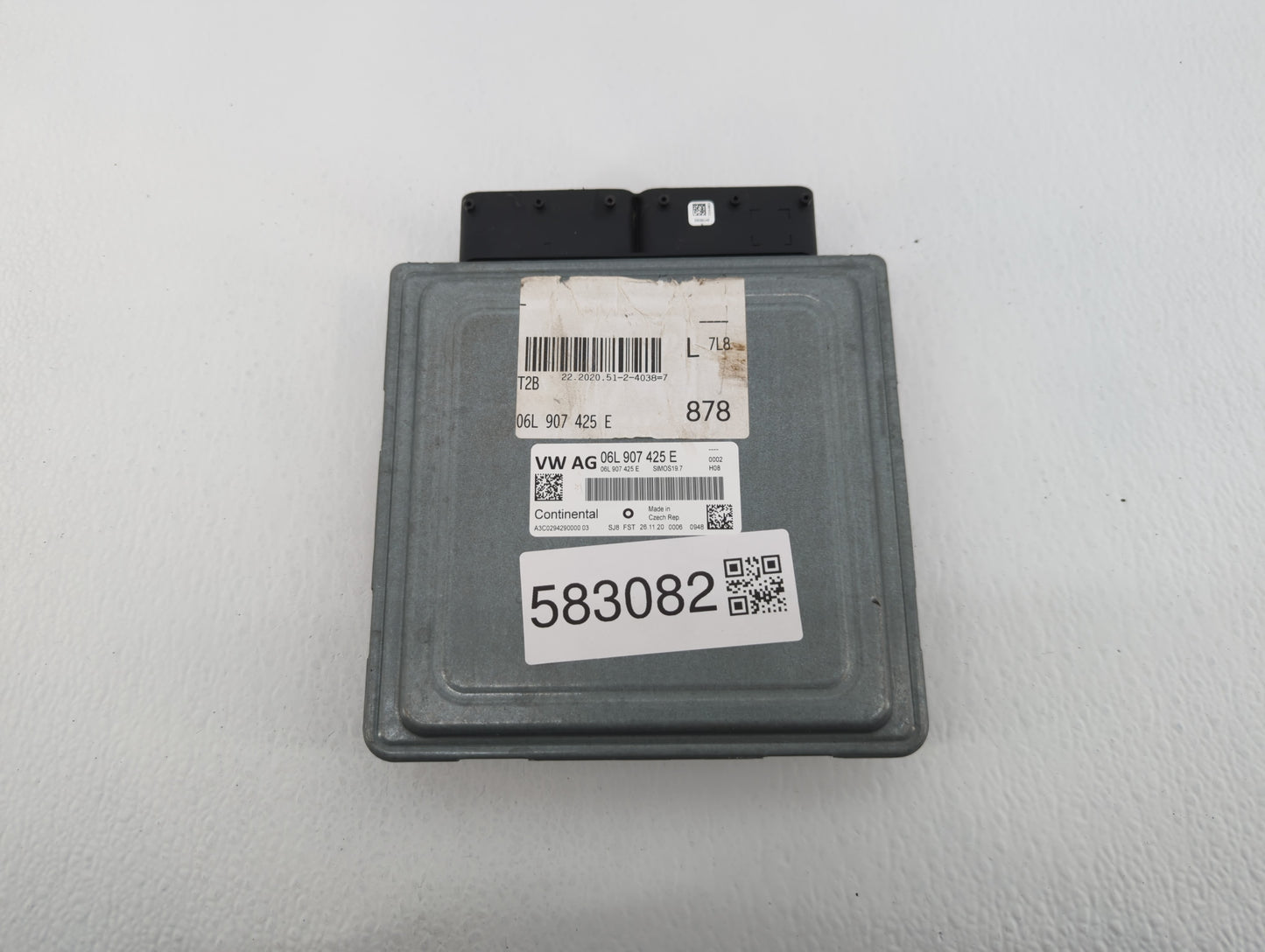 2021 Audi A4 PCM Engine Control Computer ECU ECM PCU OEM P/N:06L 907 425 E Fits OEM Used Auto Parts - Oemusedautoparts1.com
