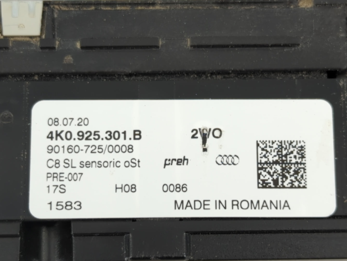 2021 Audi A6 Hazard Switch 4k0 925 301 B - Oemusedautoparts1.com