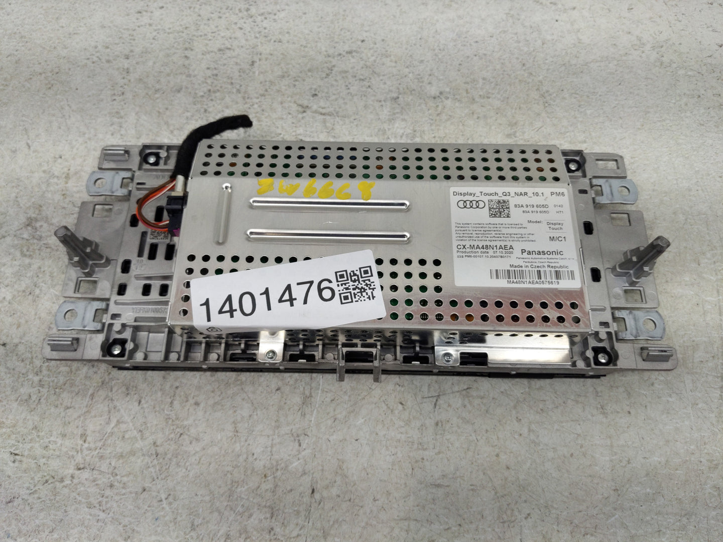2019-2021 Audi Q3 Information Display Screen - Oemusedautoparts1.com