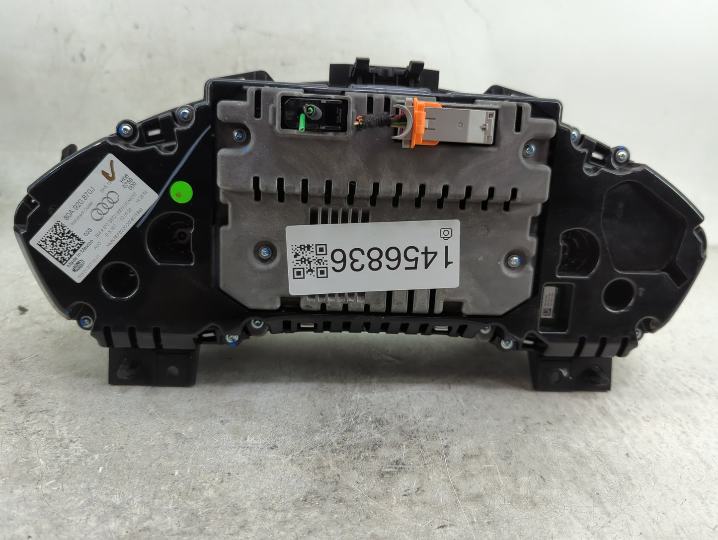 2021 Audi Q5 Instrument Cluster Speedometer Gauges P/N:80A 920 870J Miles: Fits OEM Used Auto Parts - Oemusedautoparts1.com