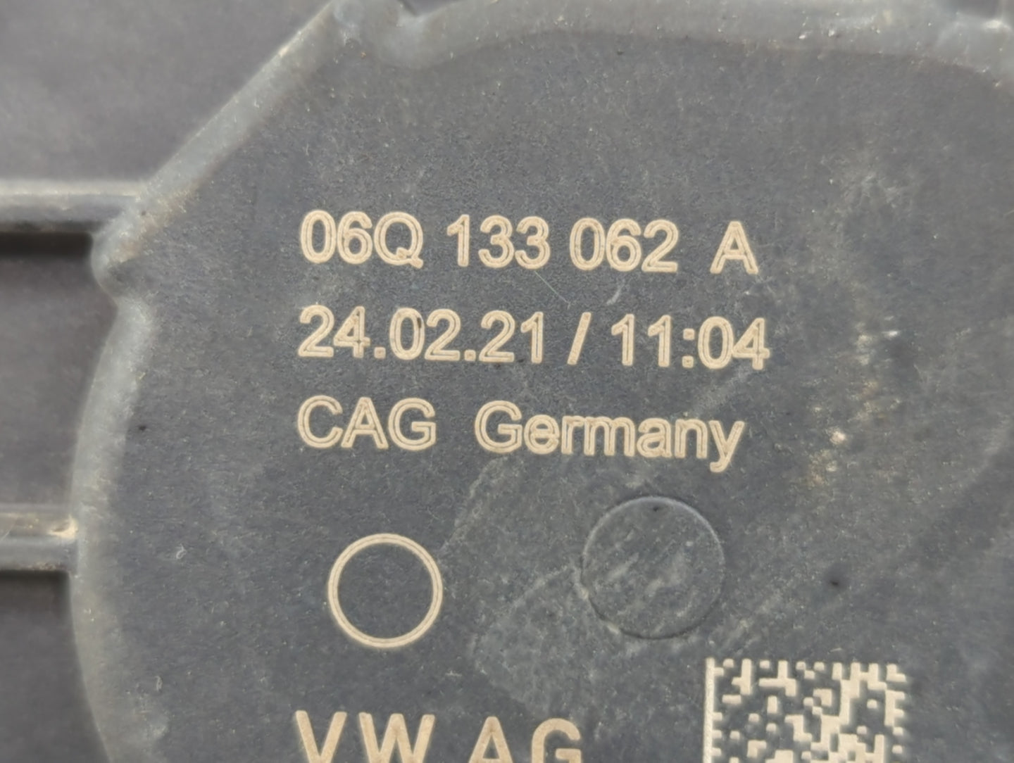 2021 Audi Q5 Throttle Body P/N:06Q 133 062 A Fits OEM Used Auto Parts - Oemusedautoparts1.com