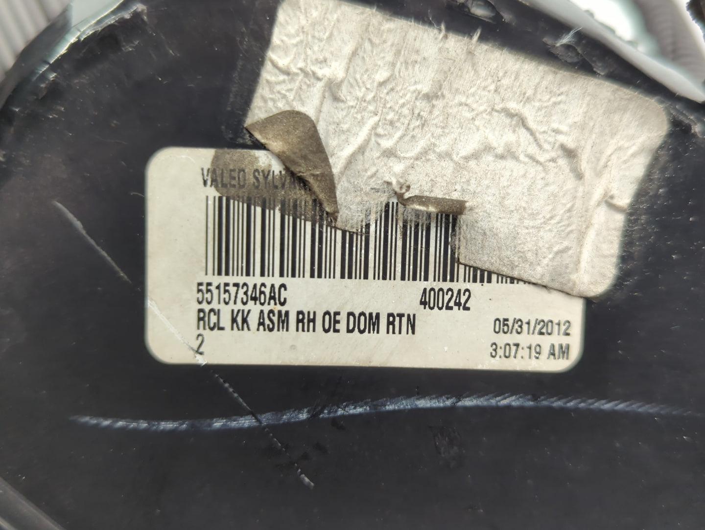 2021 Audi Rs7 Tail Light Assembly Passenger Right OEM P/N:55157346AC Fits OEM Used Auto Parts - Oemusedautoparts1.com