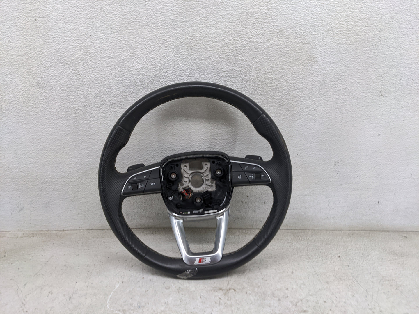 2021 Audi S4 Steering Wheel Oem Black - Oemusedautoparts1.com