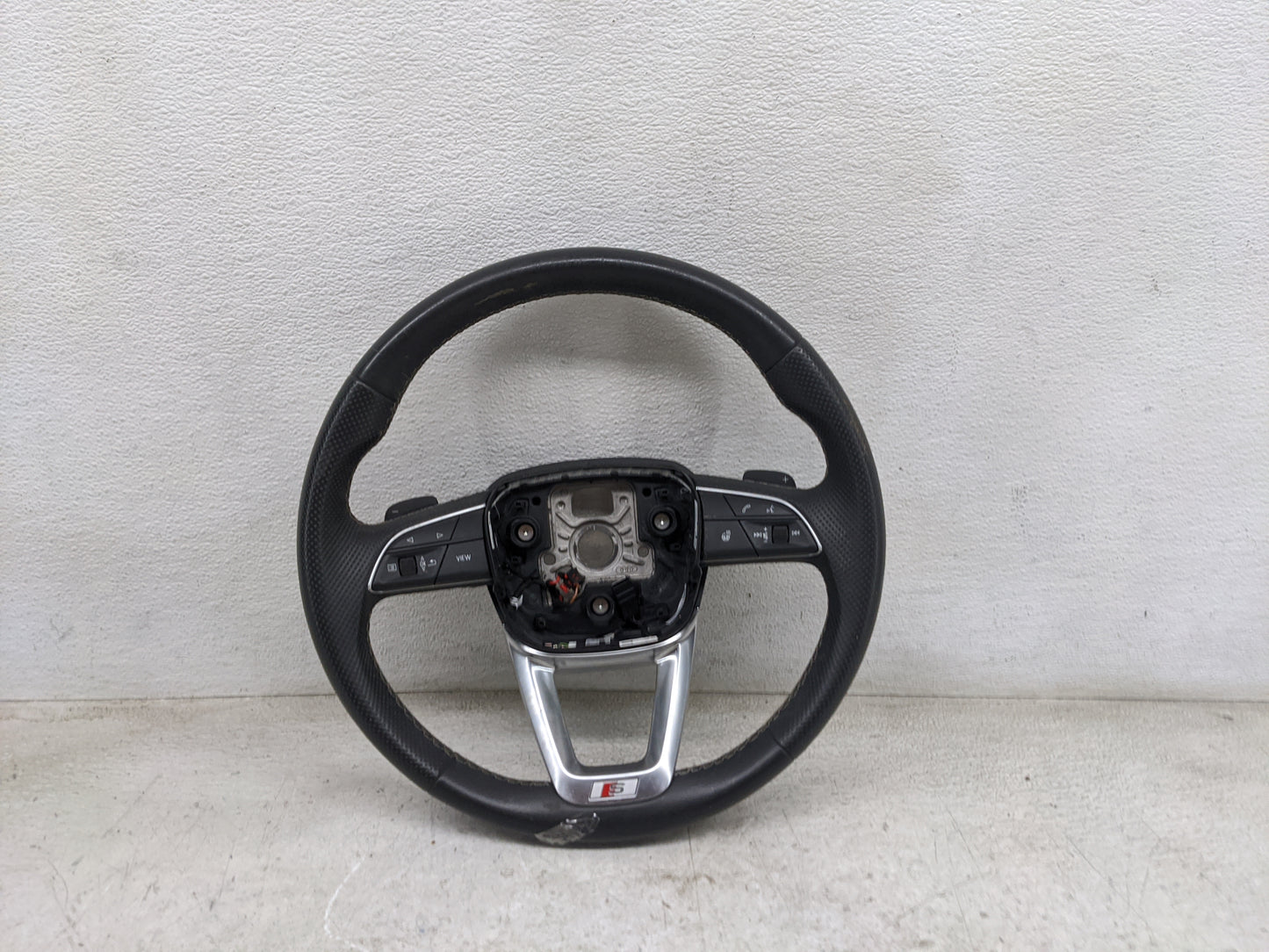2021 Audi S4 Steering Wheel Oem Black - Oemusedautoparts1.com