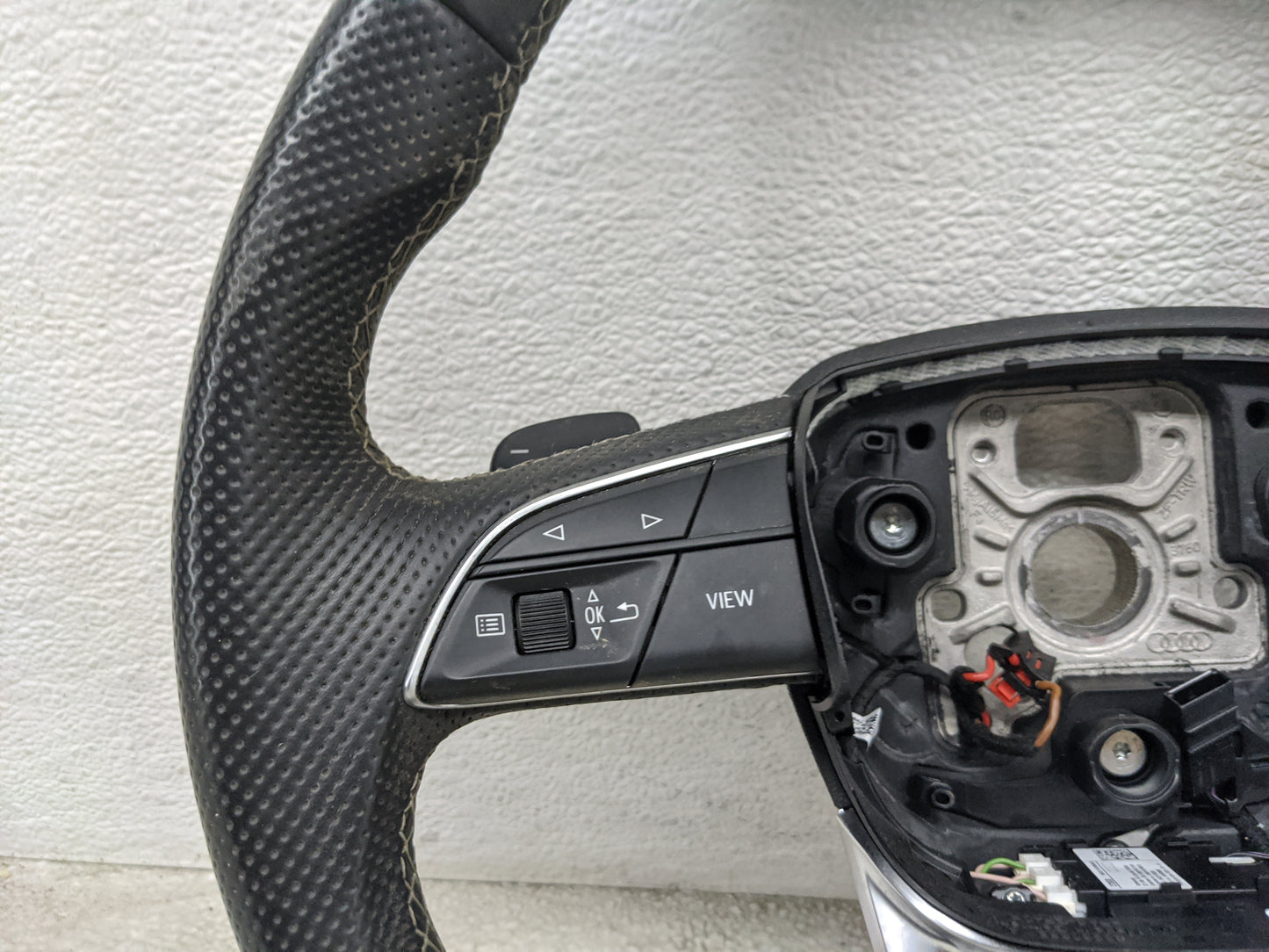 2021 Audi S4 Steering Wheel Oem Black - Oemusedautoparts1.com