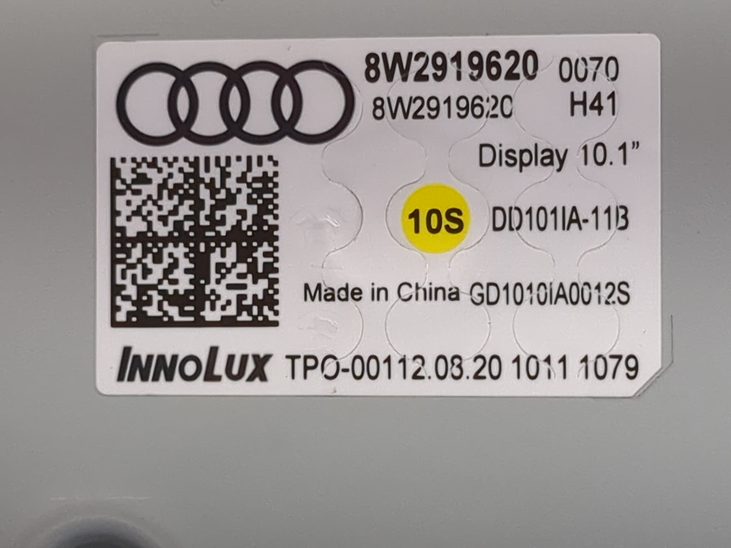 2021 Audi S4 Information Display Screen - Oemusedautoparts1.com