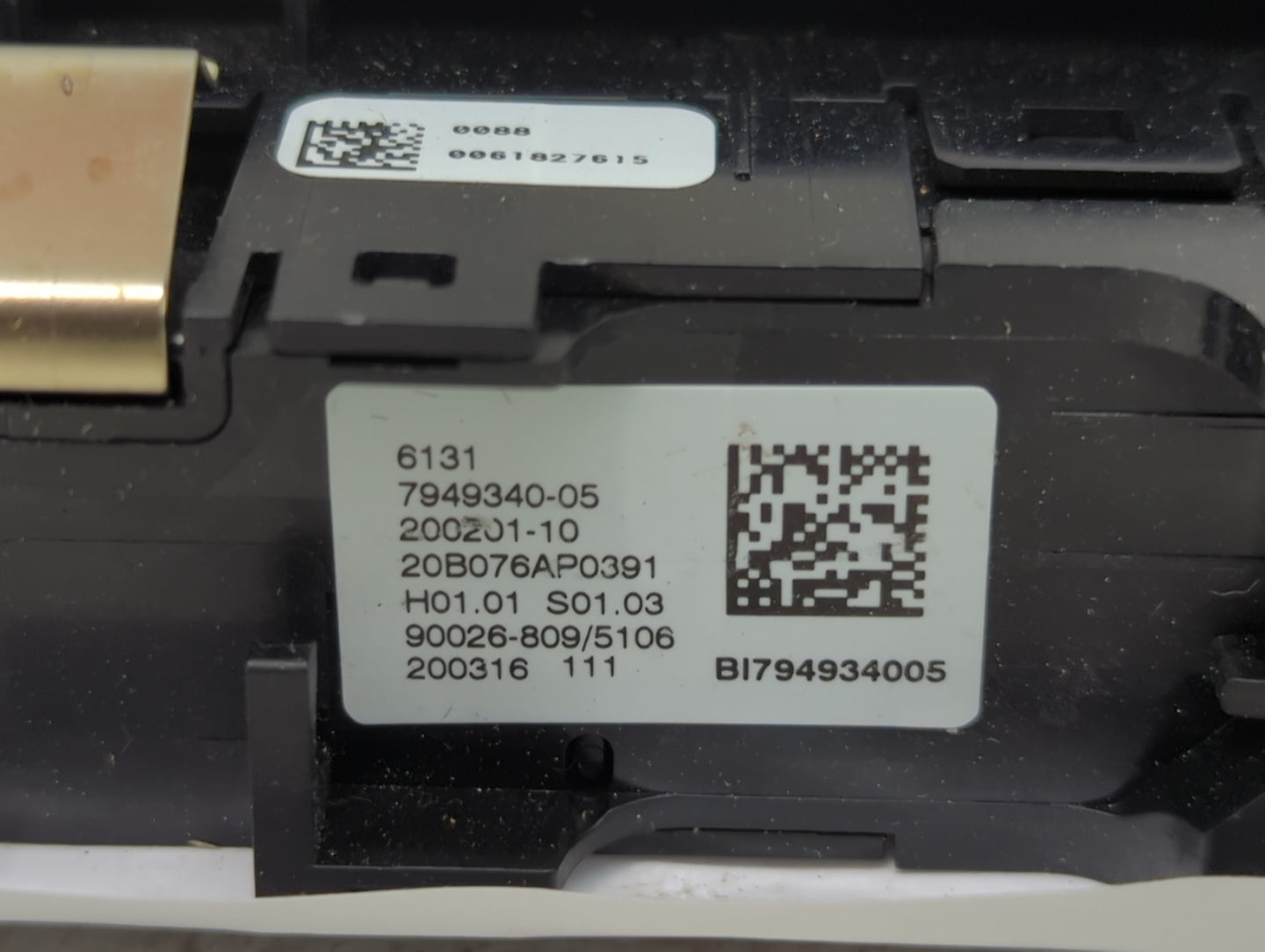 2015-2016 Bmw 228i Radio AM FM Cd Player Receiver Replacement P/N:7949340-05 Fits Fits 2015 2016 OEM Used Auto Parts - Oemus