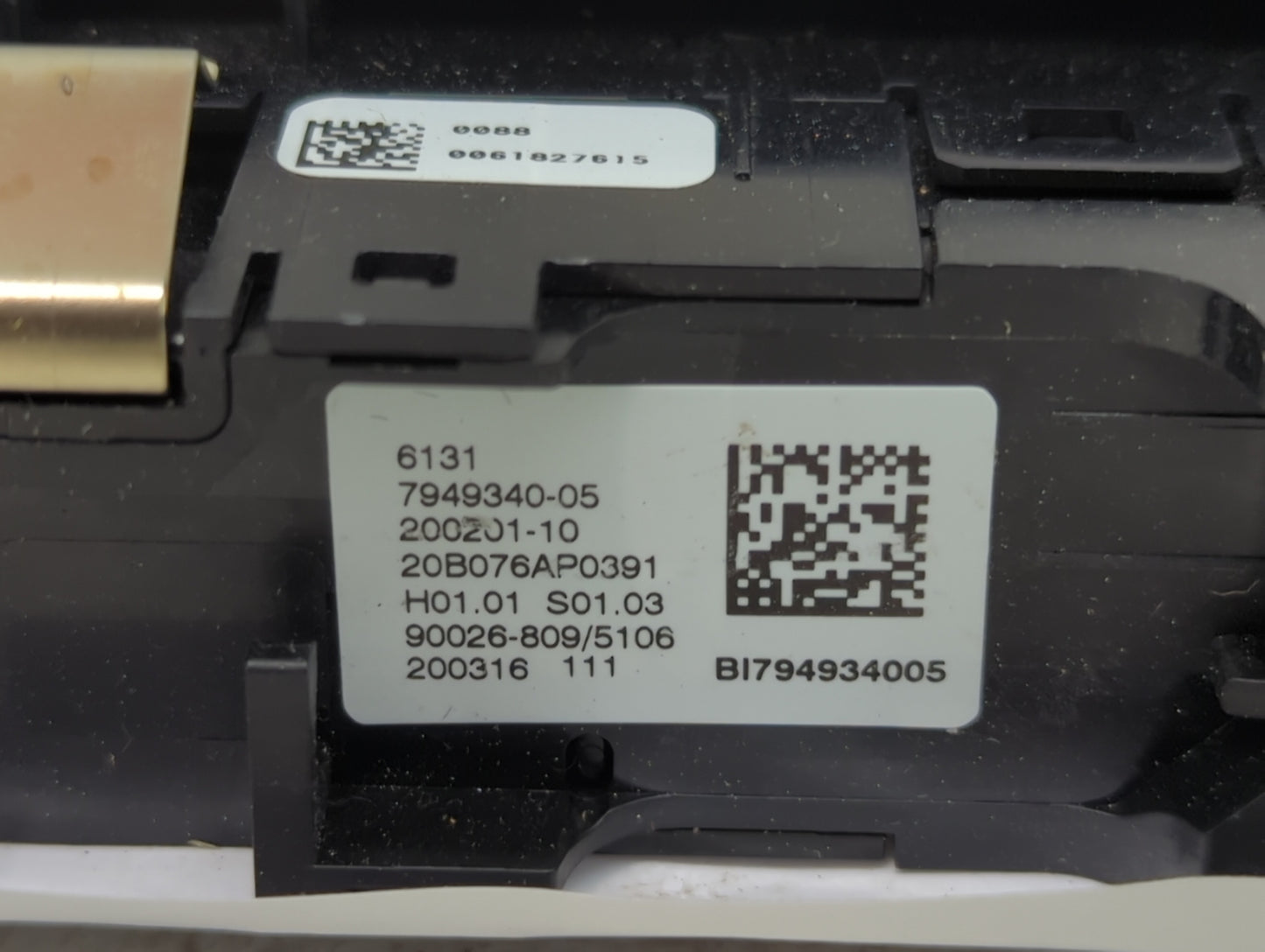 2015-2016 Bmw 228i Radio AM FM Cd Player Receiver Replacement P/N:7949340-05 Fits Fits 2015 2016 OEM Used Auto Parts - Oemus