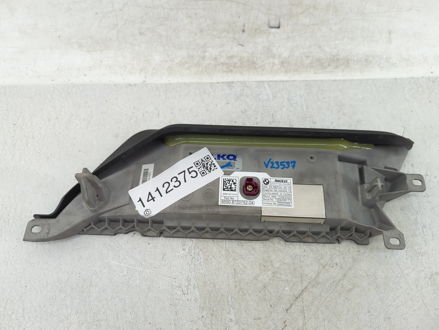 2021 Bmw 228i Information Display Screen - Oemusedautoparts1.com