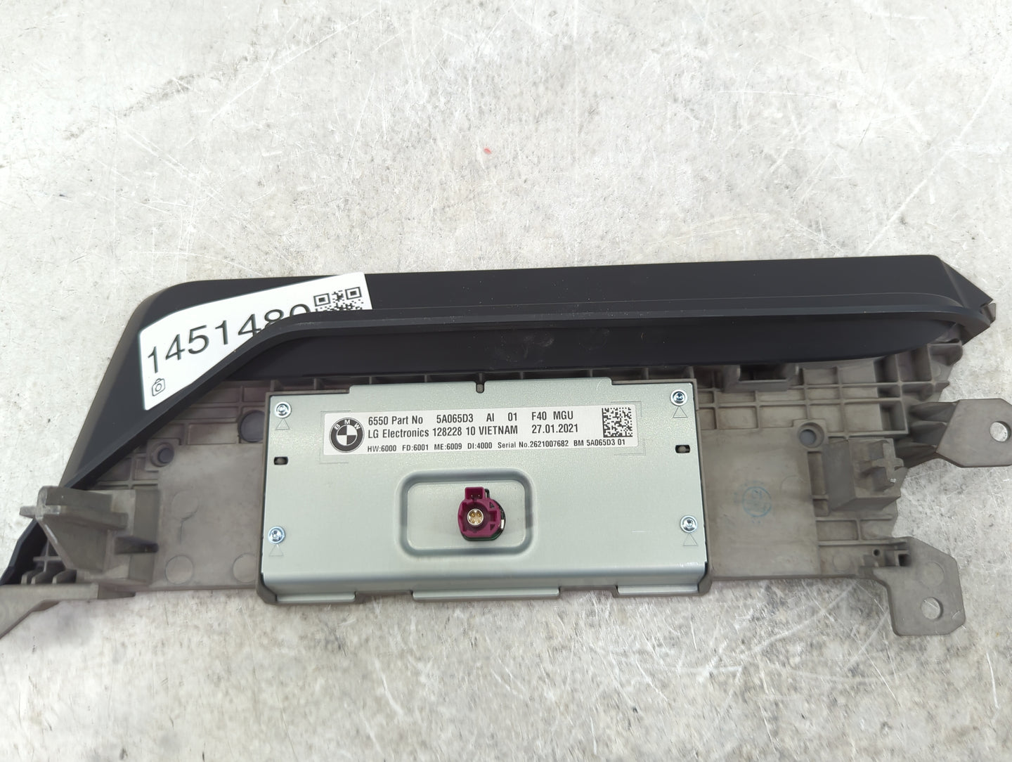 2021 Bmw 228i Information Display Screen - Oemusedautoparts1.com