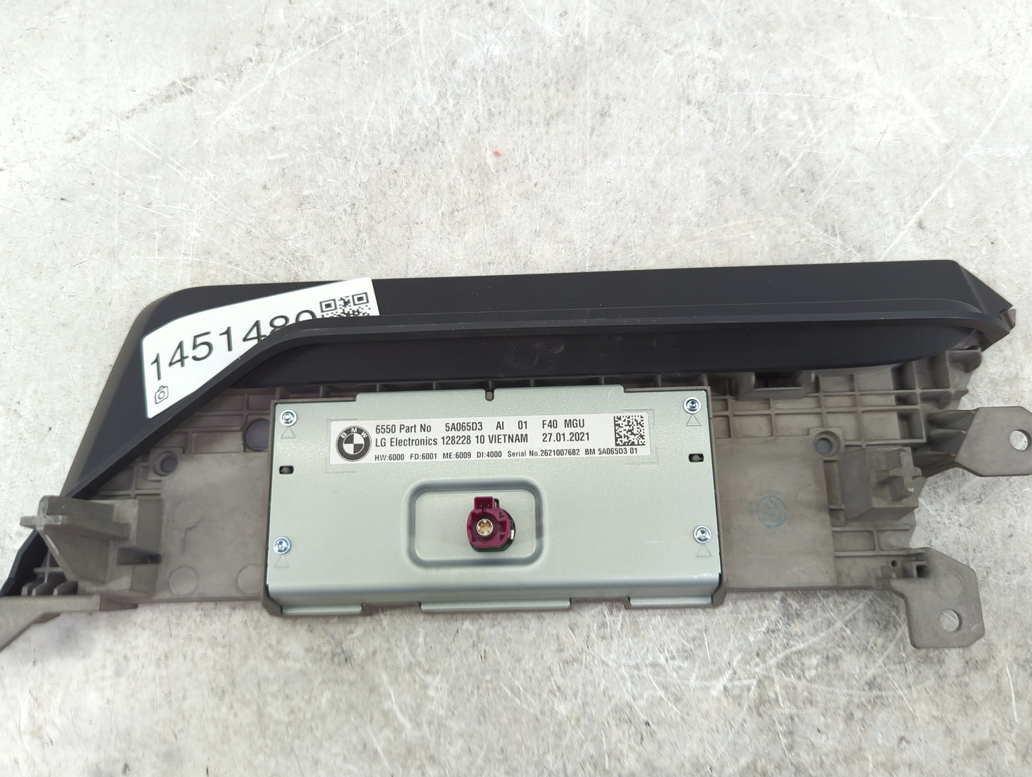 2021 Bmw 228i Information Display Screen - Oemusedautoparts1.com
