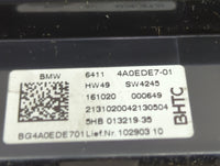 2021 Bmw 228i Climate Control Module Temperature AC/Heater Replacement Fits Fits 2019 2020 OEM Used Auto Parts - Oemusedauto