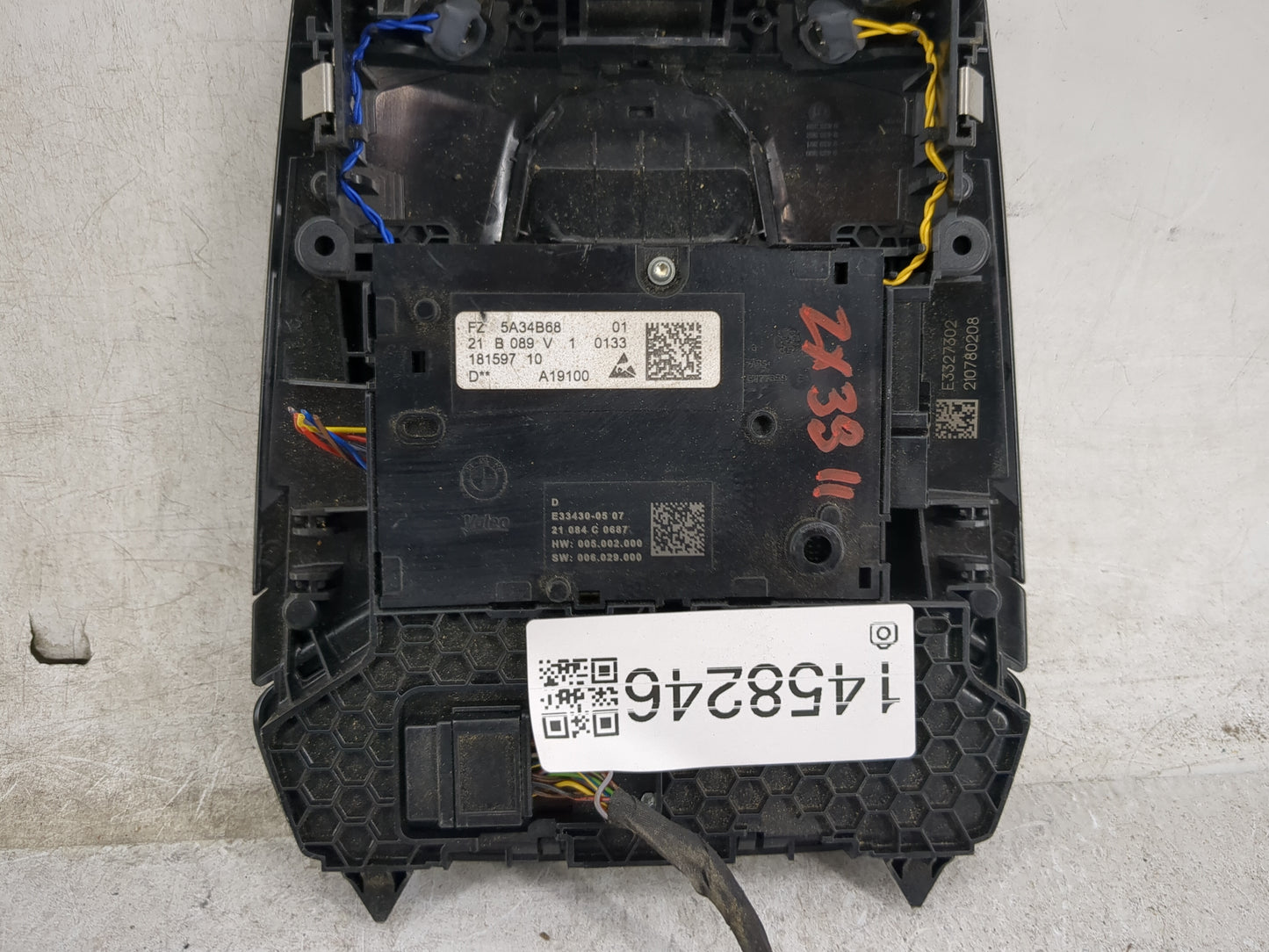 2021 Bmw 228i Overhead Roof Console - Oemusedautoparts1.com