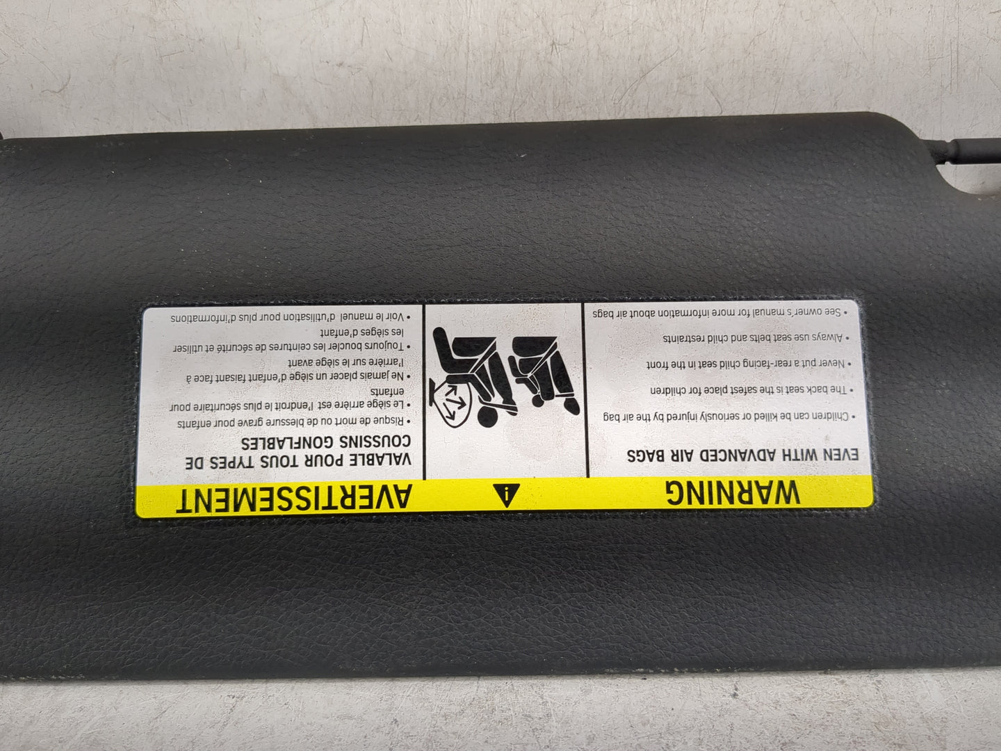 2021 Bmw 228i Sun Visor Shade Replacement Passenger Right Mirror Fits OEM Used Auto Parts - Oemusedautoparts1.com