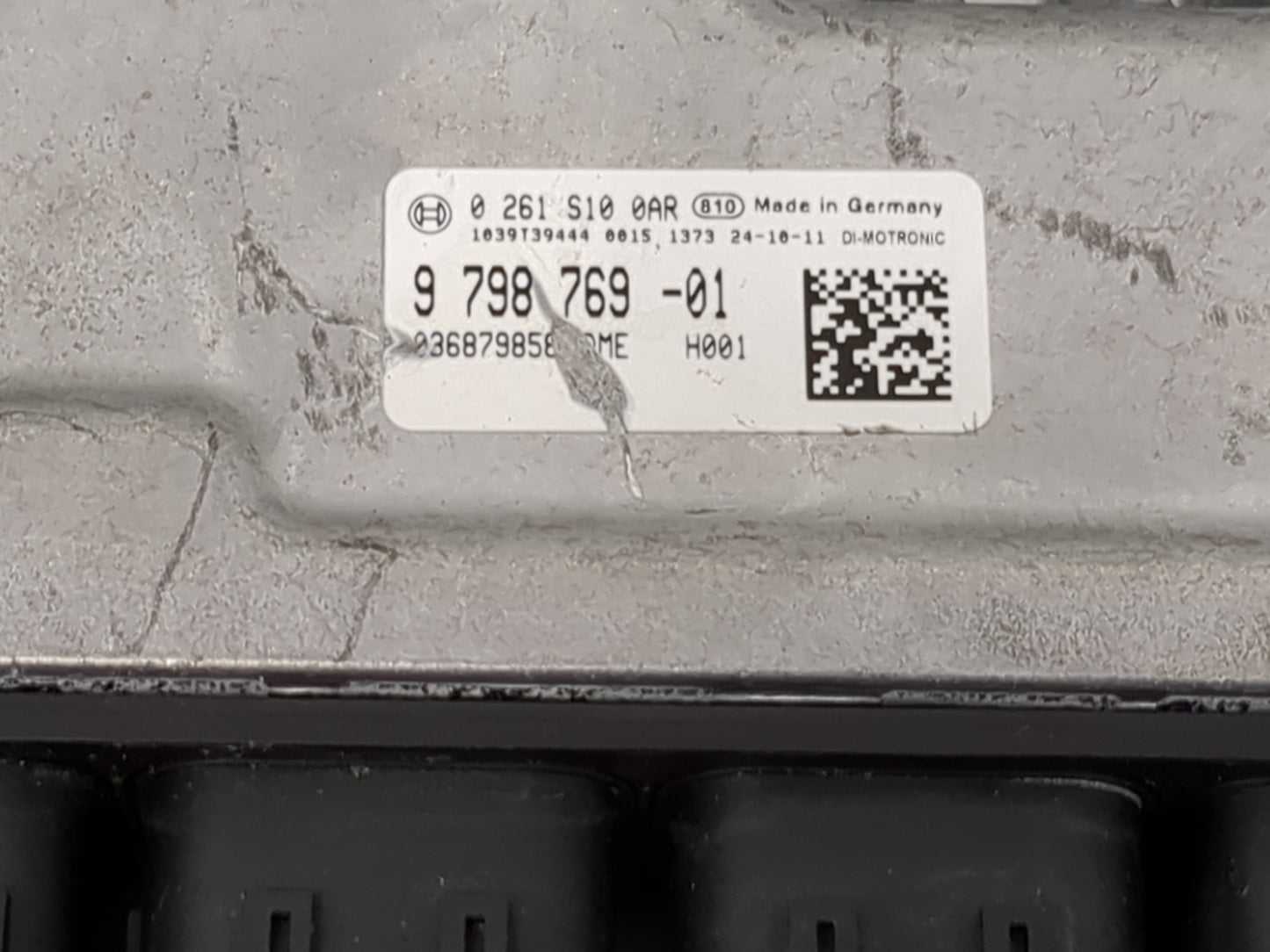 2021 Bmw 228i PCM Engine Control Computer ECU ECM PCU OEM P/N:0 261 S10 0AR 9 799 769-01 Fits Fits 2019 2020 2022 OEM Used A