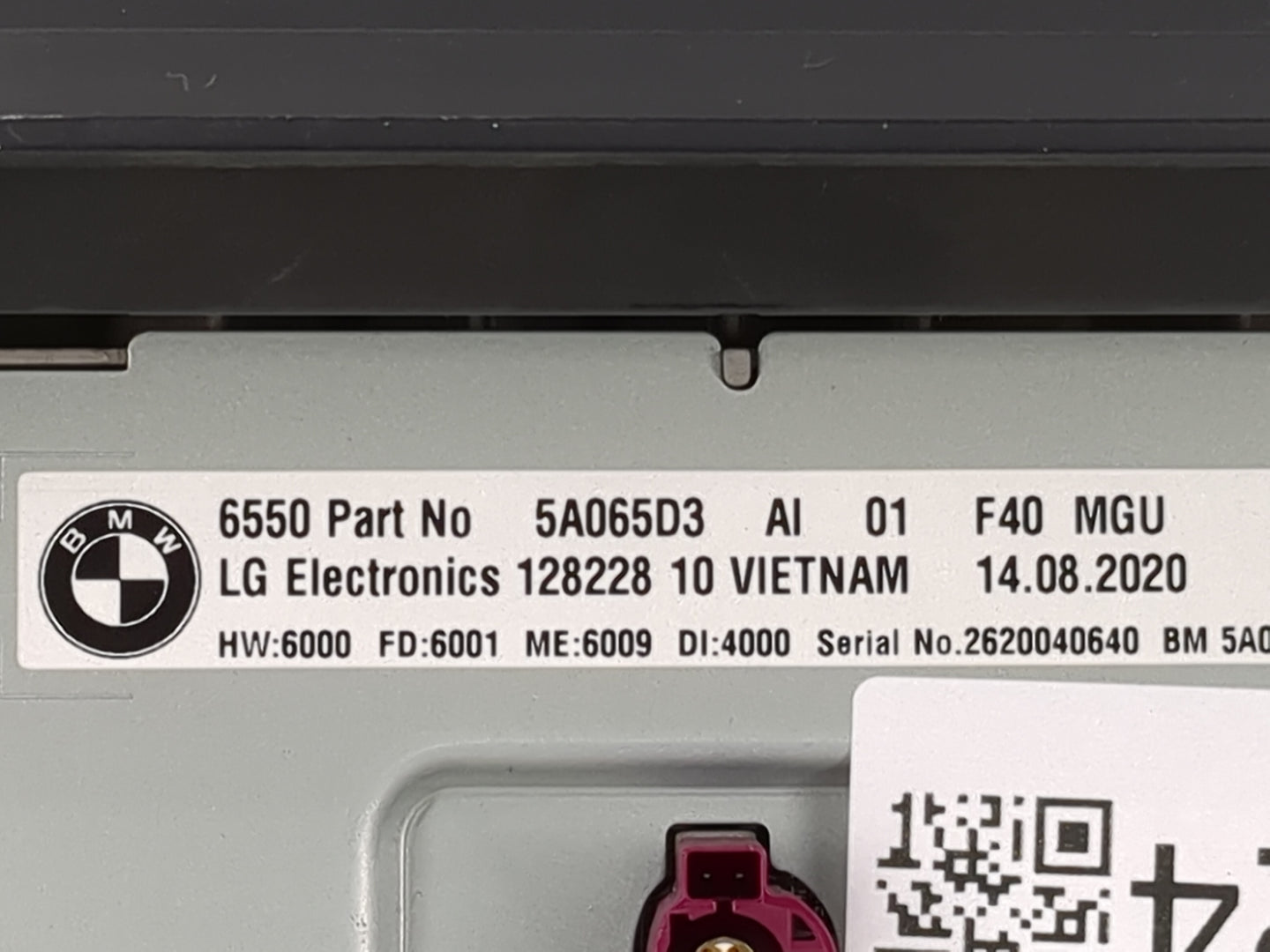 2021 Bmw 228i Information Display Screen 1483024 - Oemusedautoparts1.com
