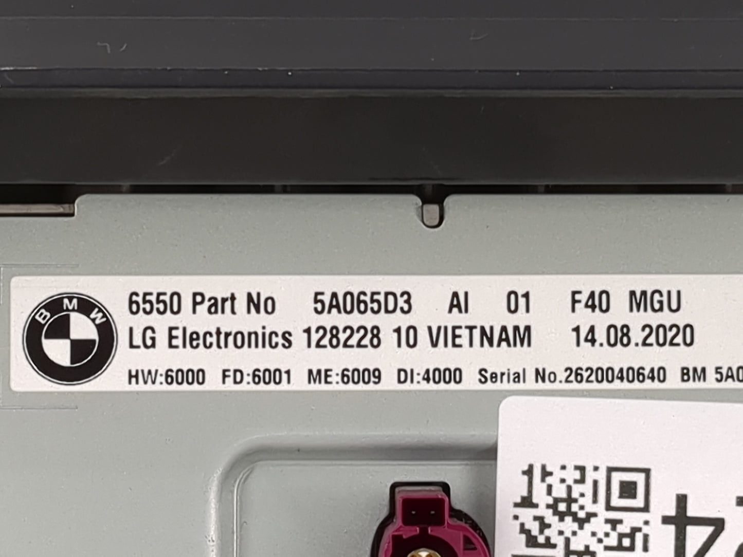 2021 Bmw 228i Information Display Screen 1483024 - Oemusedautoparts1.com