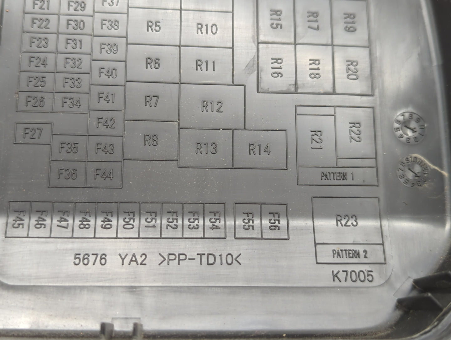 2021 Bmw 323i Fusebox Fuse Box Panel Relay Module P/N:PP-TD10 5676 Fits OEM Used Auto Parts - Oemusedautoparts1.com