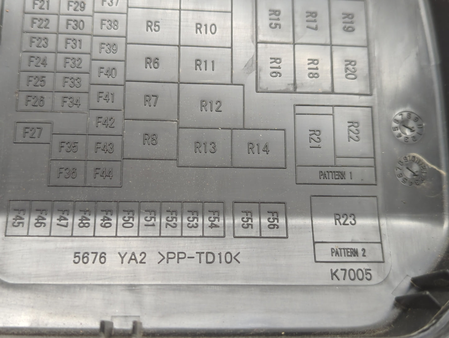 2021 Bmw 323i Fusebox Fuse Box Panel Relay Module P/N:PP-TD10 5676 Fits OEM Used Auto Parts - Oemusedautoparts1.com