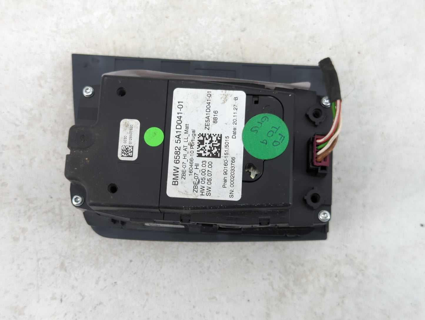 2021 Bmw 330i Information-gps-tv Control Module 1451701 - Oemusedautoparts1.com