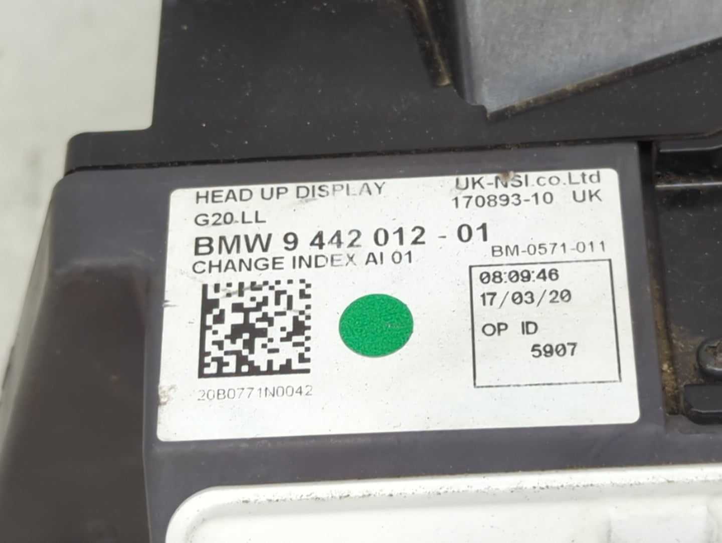 2019-2021 Bmw 330i Information Display Screen - Oemusedautoparts1.com