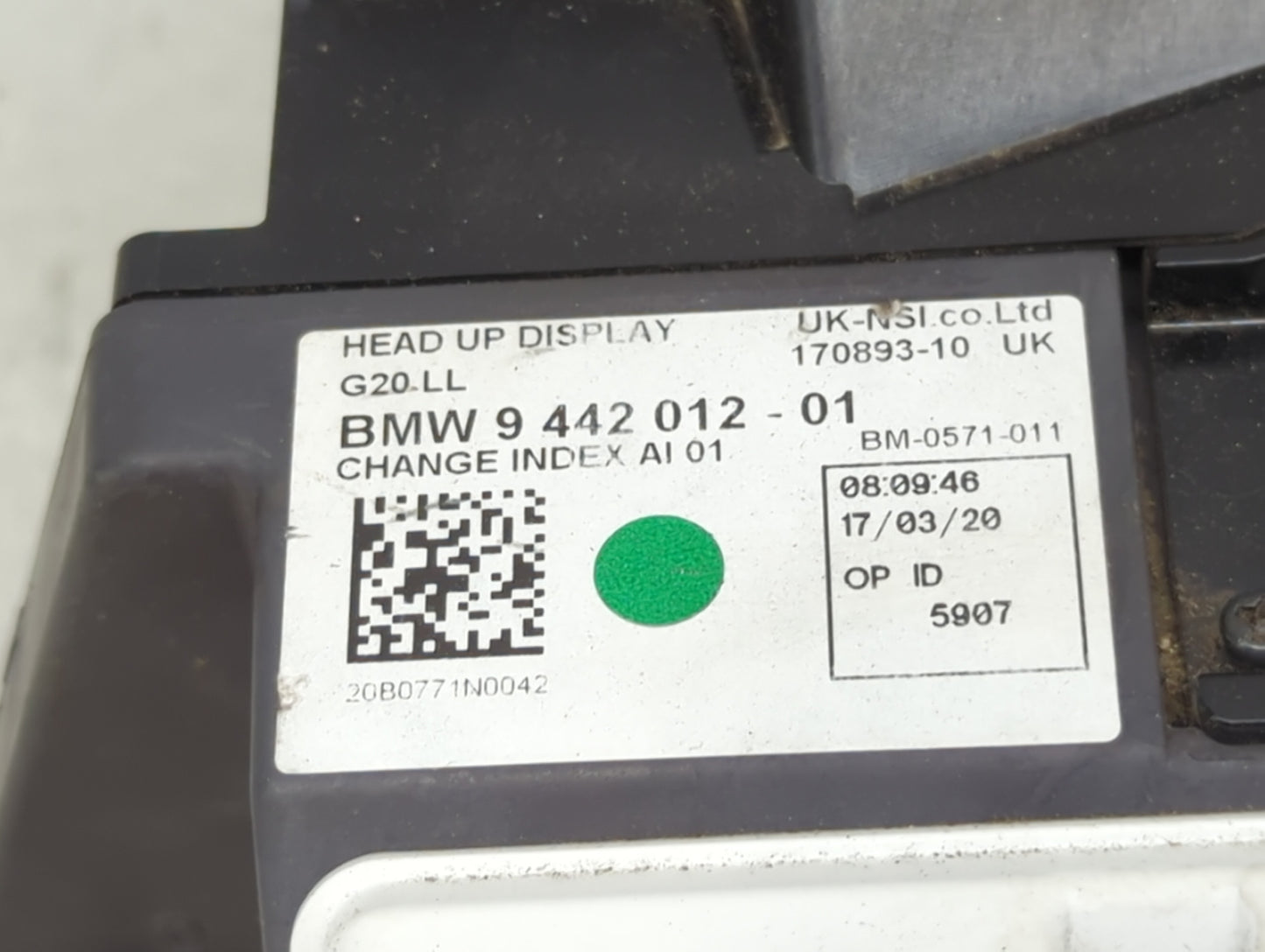 2019-2021 Bmw 330i Information Display Screen - Oemusedautoparts1.com