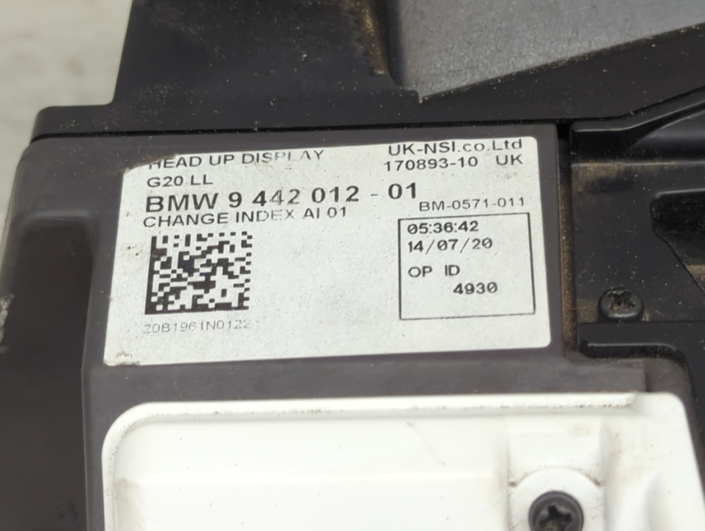 2021-2021 Bmw 330i Information Display Screen - Oemusedautoparts1.com