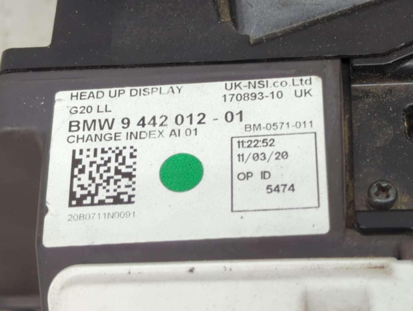 2021-2021 Bmw 330i Information Display Screen - Oemusedautoparts1.com